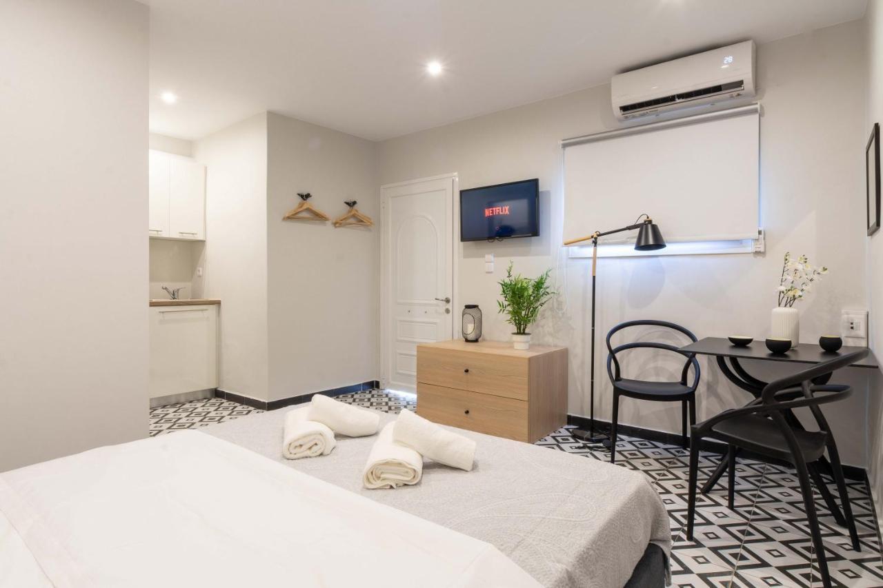 Orchid Athens Over Rooftop Studio Appartamento Esterno foto